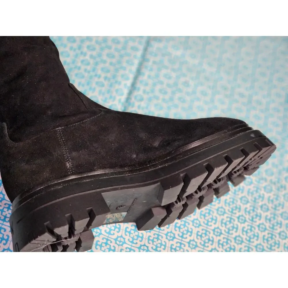 Stuart Weitzman Bedfordland Suede Over-The-Knee Boots Size 9 NWOT